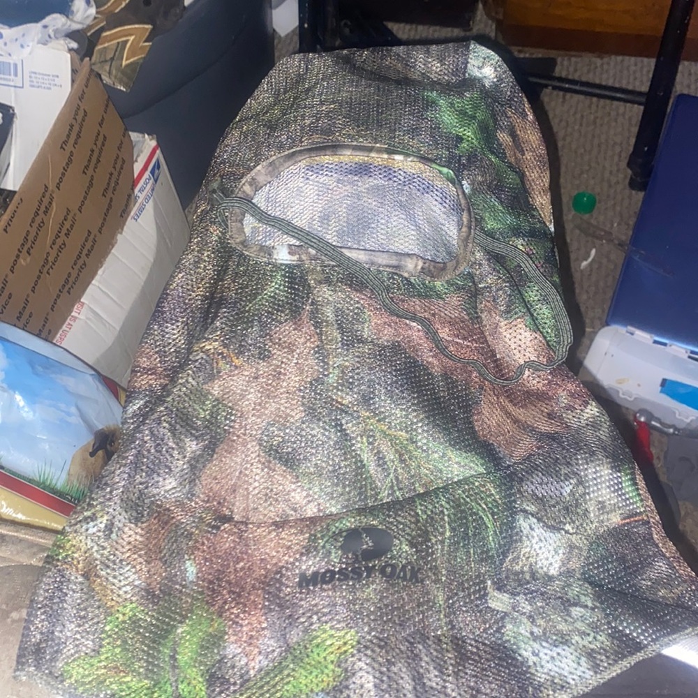 Turkey hunting mesh mask